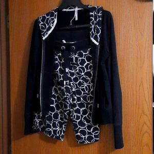 Jacket and short set